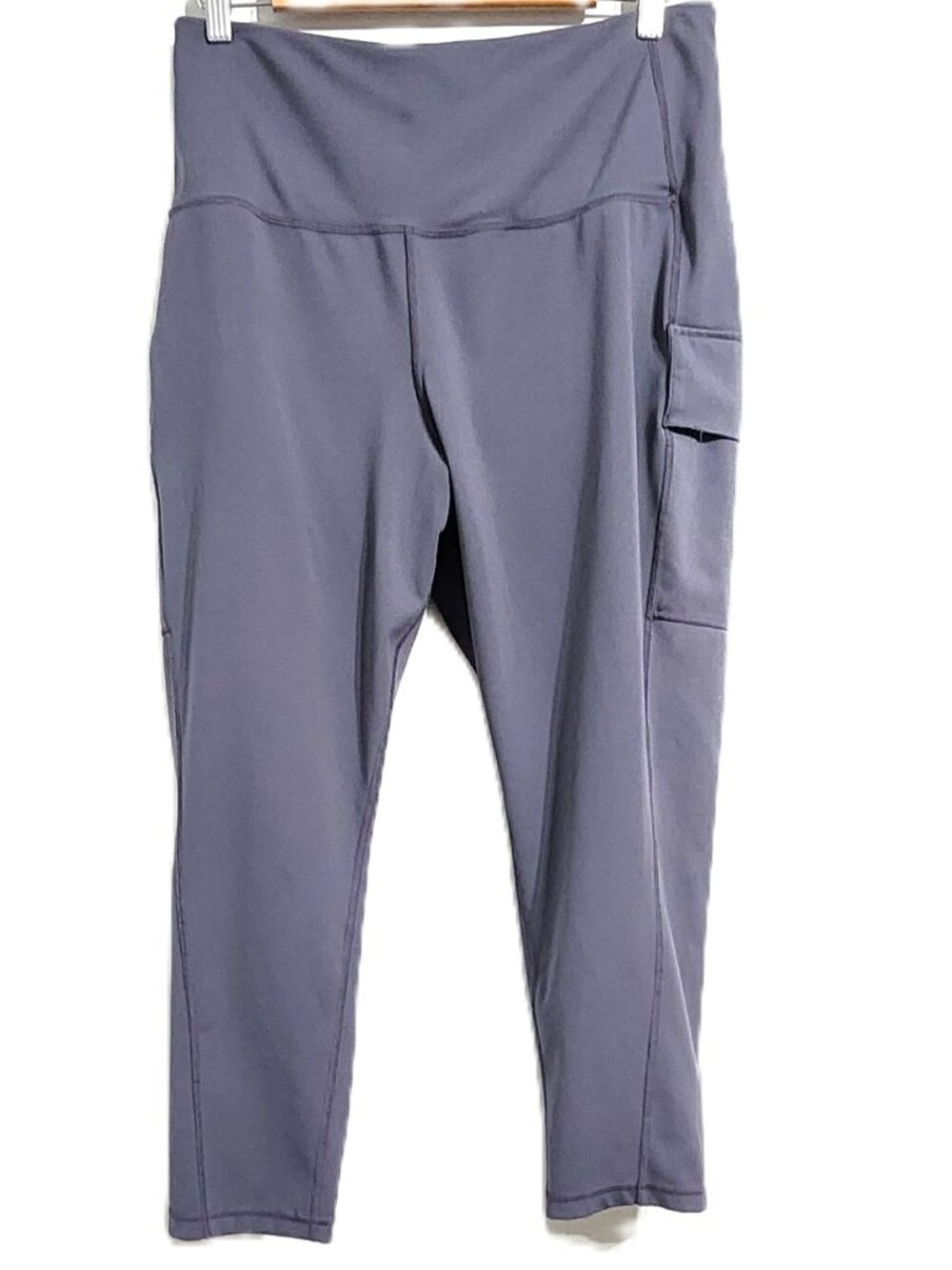 Xersion Women’s 3X Gray 7/8 Ankle Cargo Pocket Leggings
